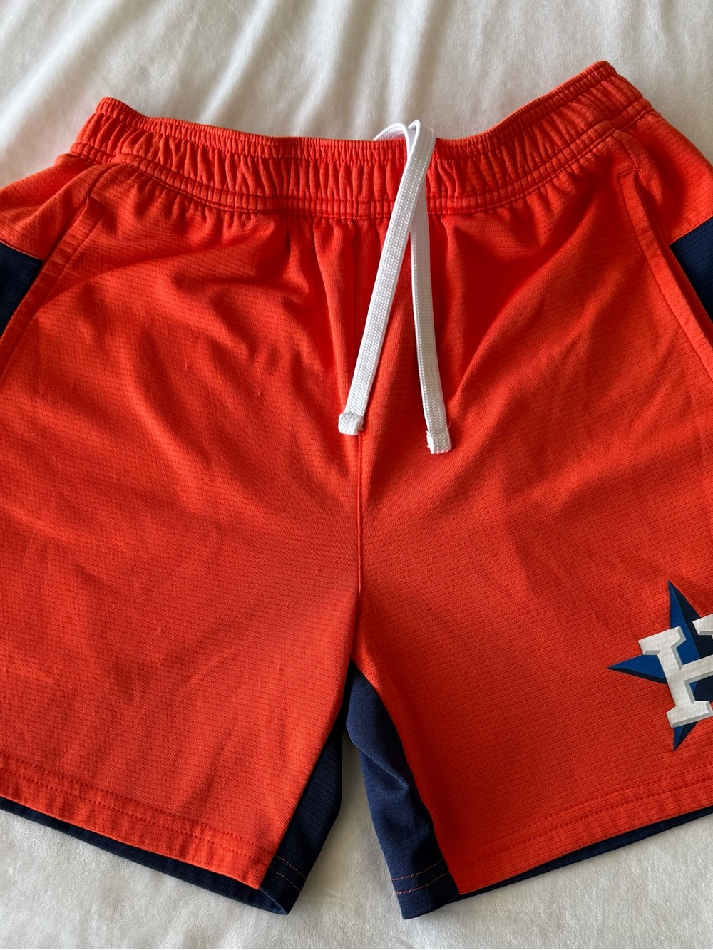 Houston Astros Men's Orange Athletic Shorts boys some